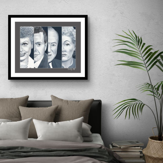 I Love Lucy Mat Print