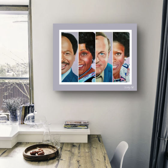 The Jeffersons Canvas Print