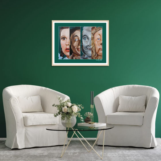 Wizard of Oz Mat Print