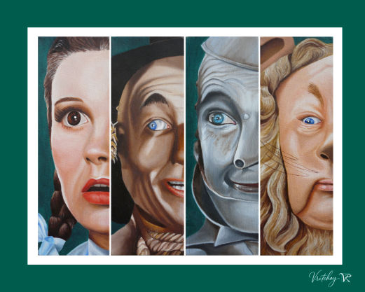 Wizard of Oz Set 1 Canvas Print