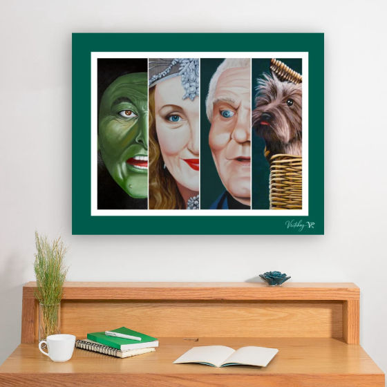Wizard of Oz (Set 2) Canvas Print